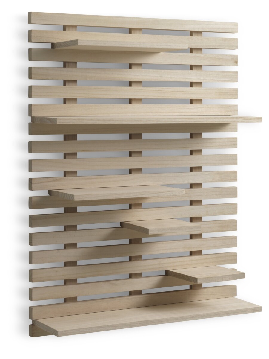 Estante pared KETTINGE 6 est natural - Natural 