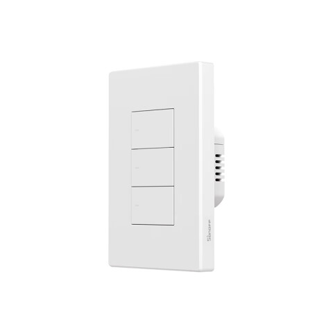 Plaqueta inteligente WIFI blanca c/3 int. Zigbee SO0063