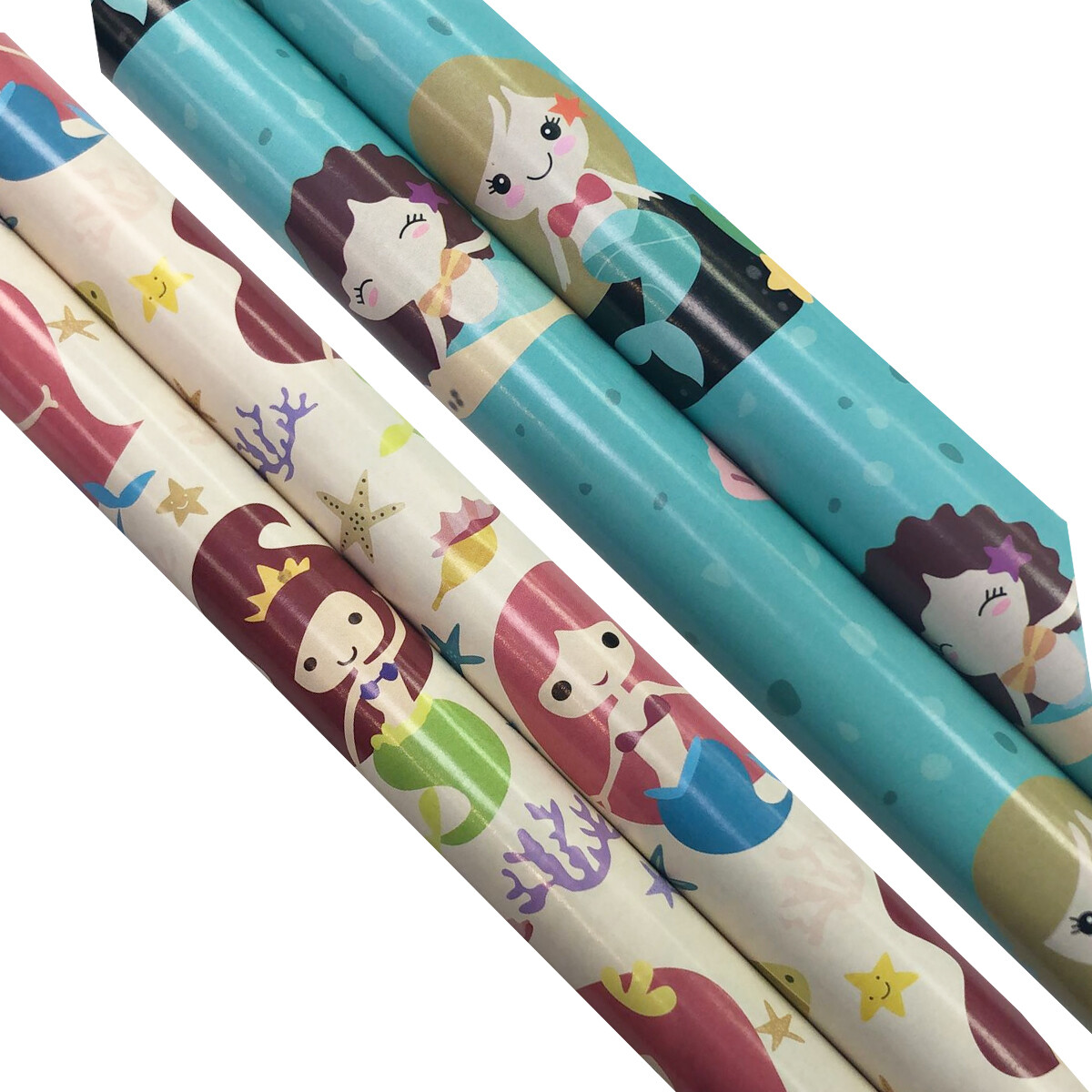 Pack x 2 Papel de Regalo - Sirenas 