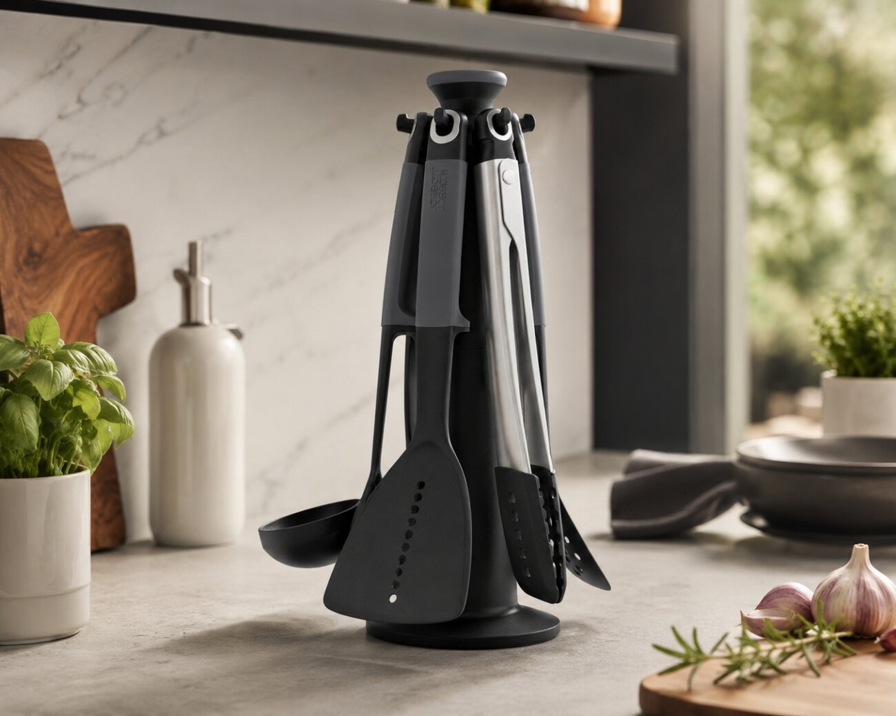 Set de Utensilios con Base Giratoria Joseph Joseph Elevate™ - Preventa Set de Utensilios con Base Giratoria Joseph Joseph Elevate™ - Preventa