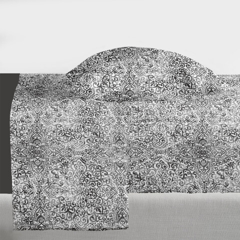 Juego Sábanas 1 Plaza Bukara 100% Microfibra 246