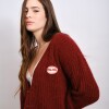 Cardigan Amalia Terracota