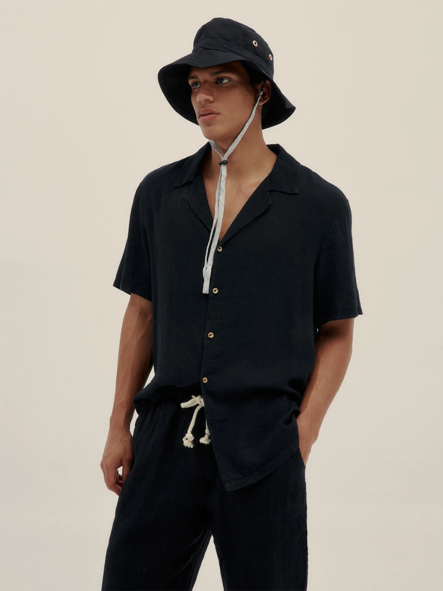 CAMP-COLLAR SHIRT 