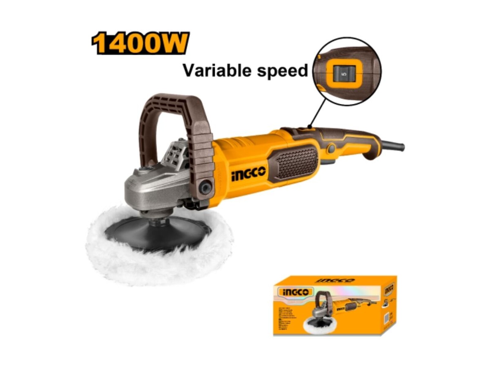 LUSTRA PULIDORA 1400W VEL REGULABLE 