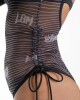 Body Mercy Transparente Negro U