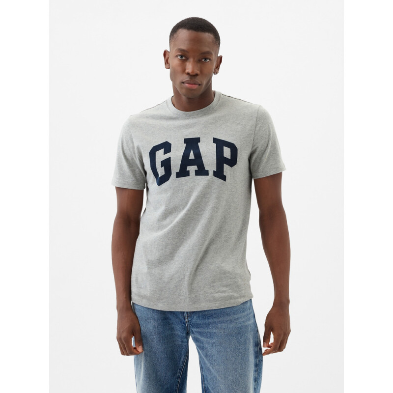 V-EVERYDAY SOFT BASIC LOGO T HEATHER GREY