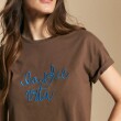 T-SHIRT ALLIE ALMENDRO CAFE