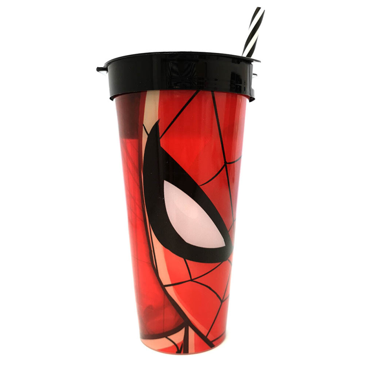 Vaso 2 en 1, pote 220 ml + vaso 540 ml - Spiderman 
