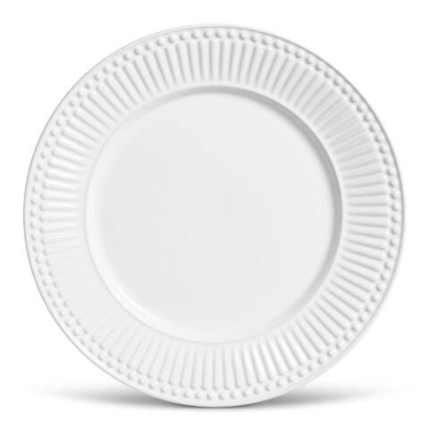 PLATO DE MESA CERAM RAVENA ROMA BLANCO PORTO D26CM PLATO DE MESA CERAM RAVENA ROMA BLANCO PORTO D26CM