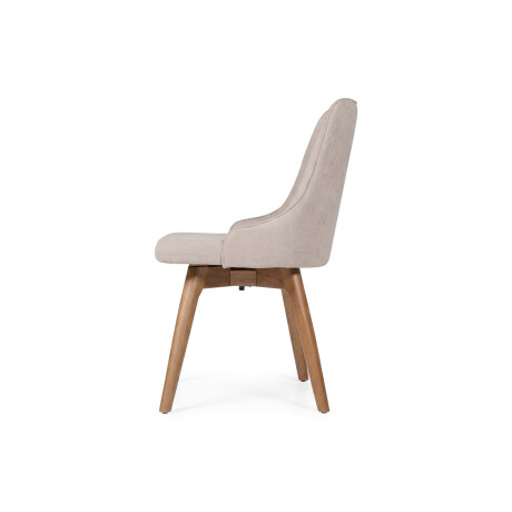 Silla Érica Giratoria - Tela Microfibra T2173 (Tostado)