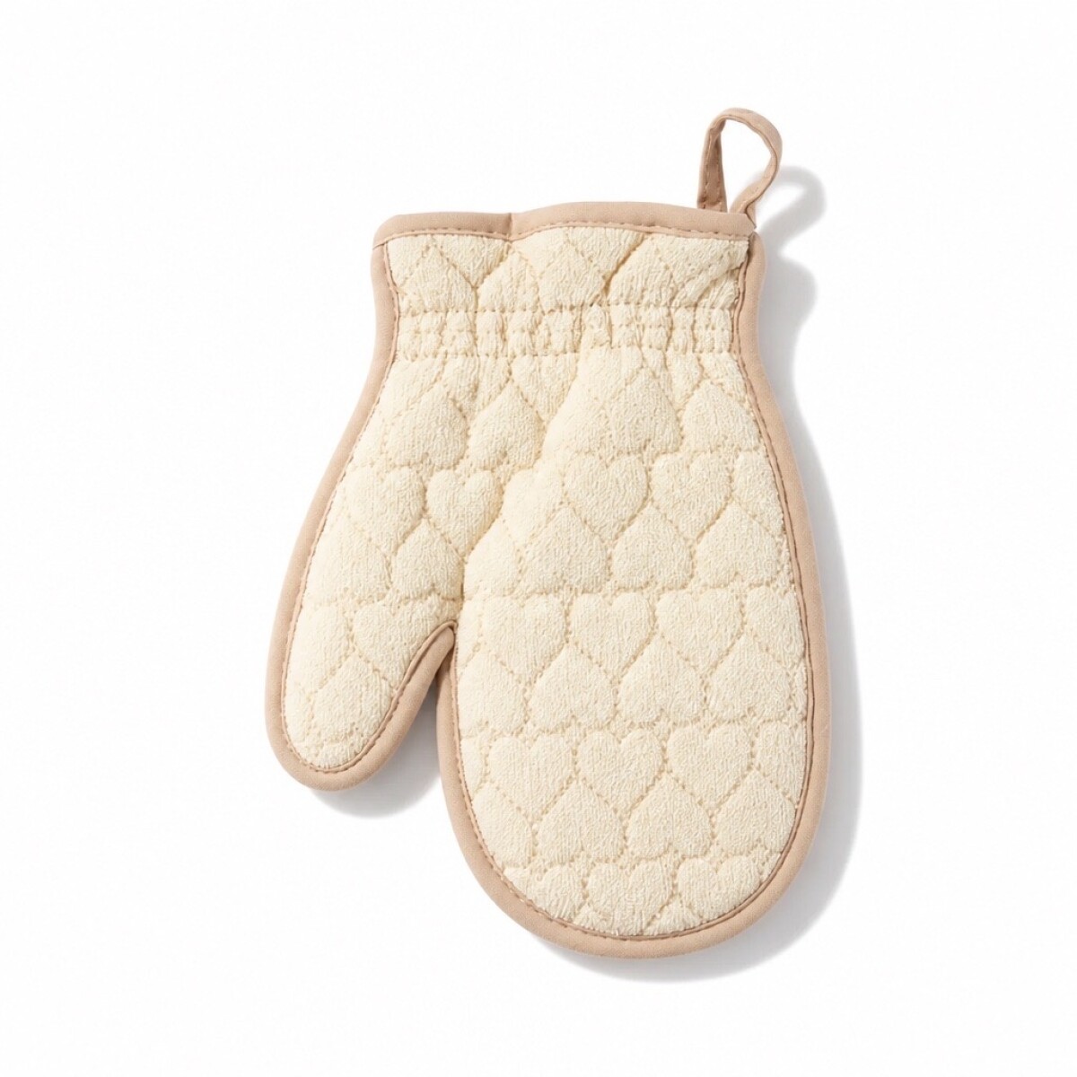 GUANTE EXFOLIANTE PARA BAÑO ACOLCHADO (BEIGE) 
