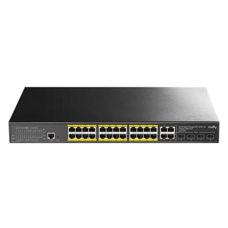 Switch Cudy 24 Puertos Poe+ Gigabit y 4 Sfp 300W 001