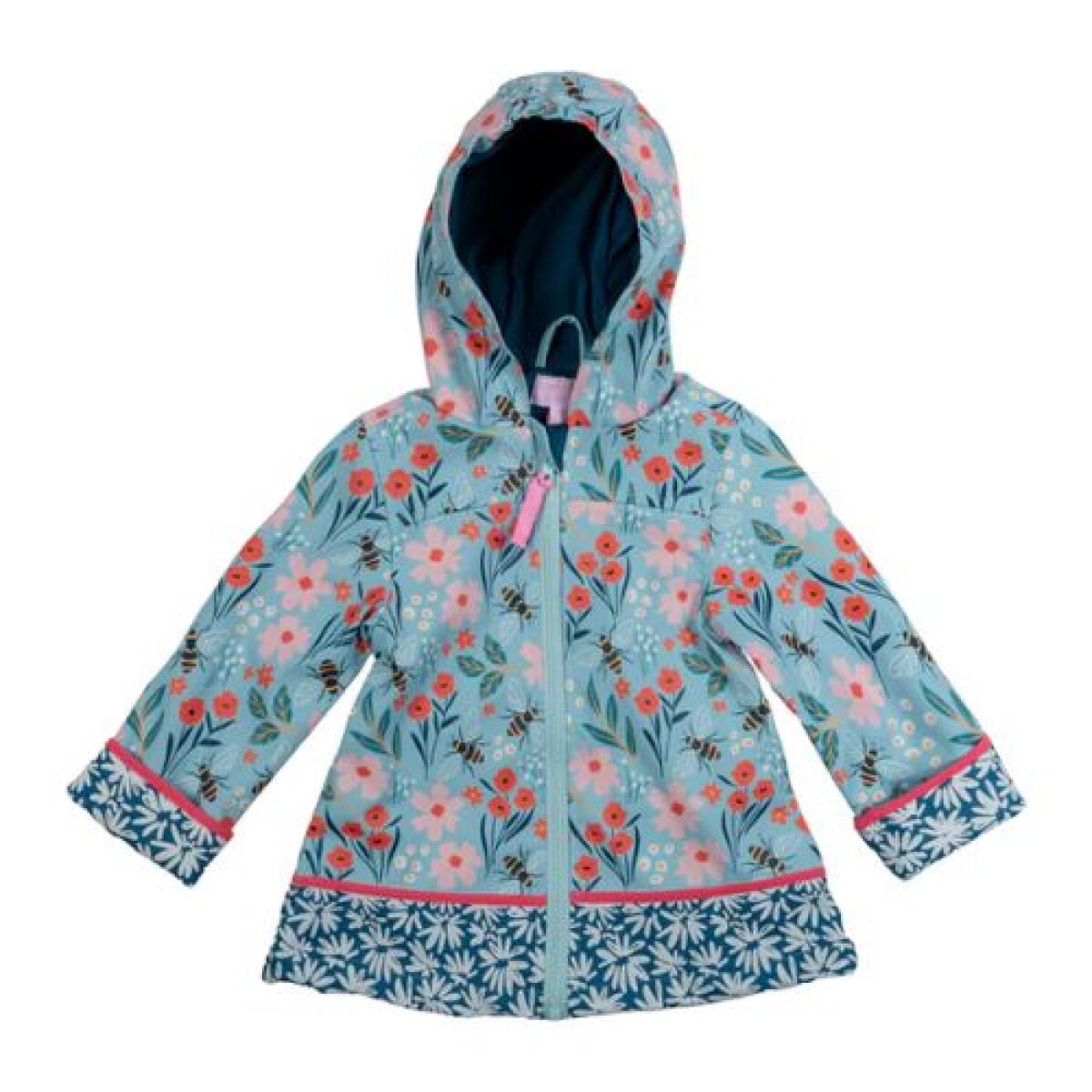 Campera Impermeable - Flores - Stephen Joseph 