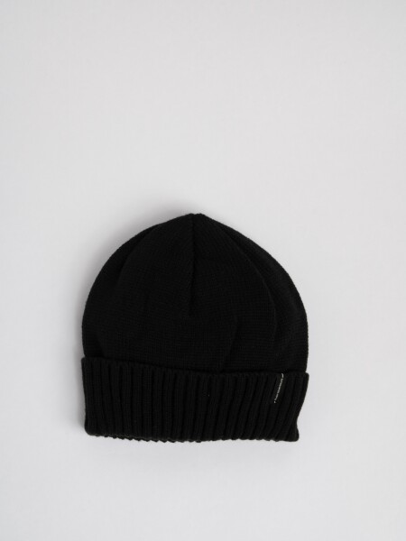 Gorro rib Negro
