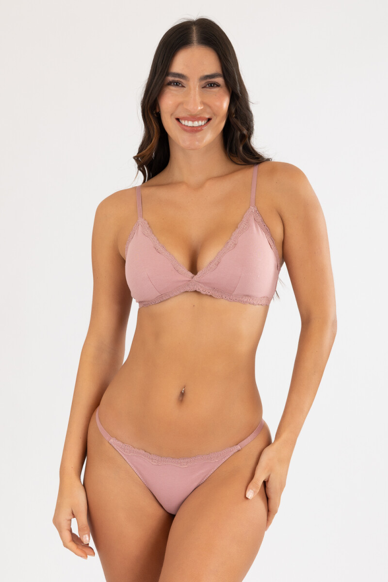 Bralet morpho Rosado