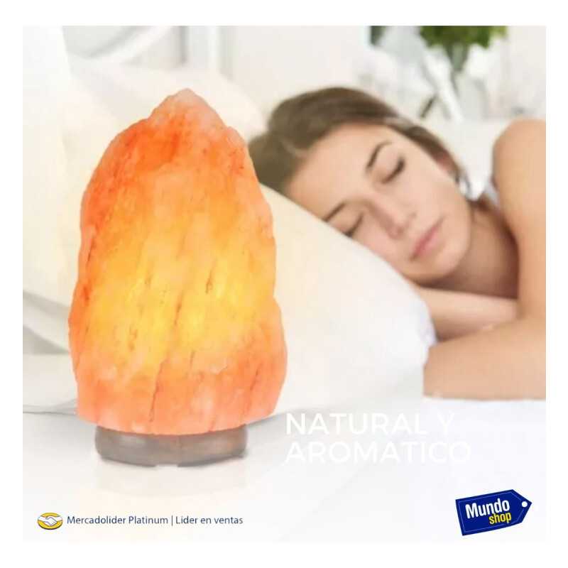 Lámparas De Sal Del Himalaya Calidad 2 - 3kg Originales. Naranja