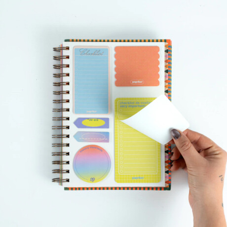 Agenda 2026 con stickers Tigres Sc