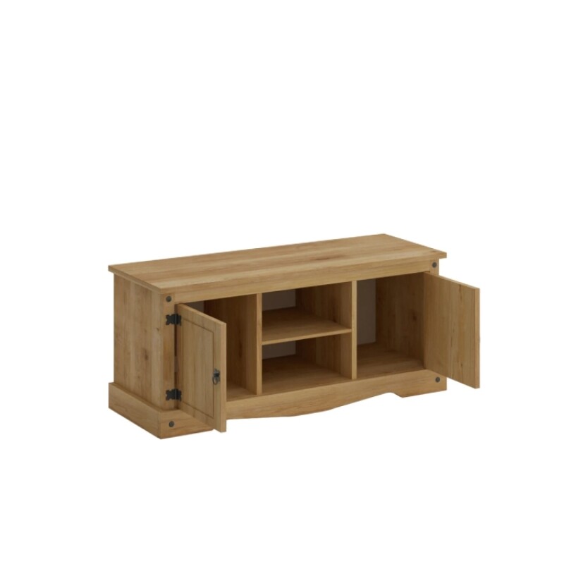 Rack 2 Puertas Linea Rústica 1.60 Mts Miel Rack 2 Puertas Linea Rústica 1.60 Mts Miel