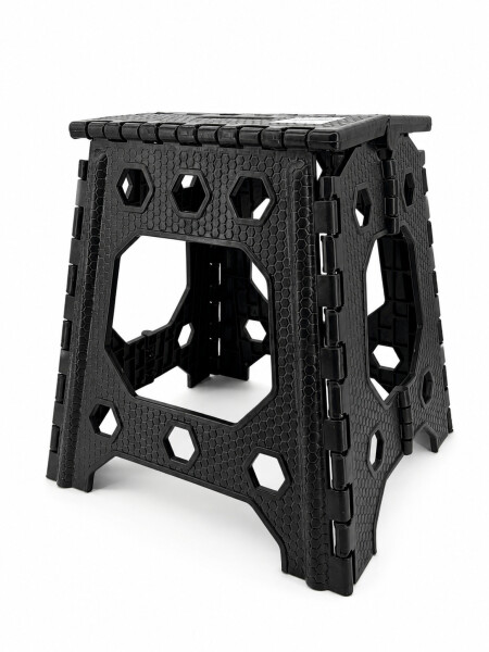 BANQUITO PLEGABLE NEGRO
