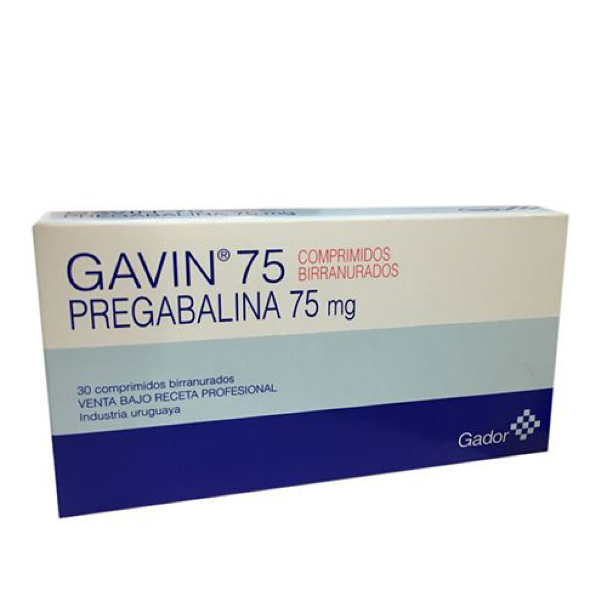 Gavin 75mg 30 Comprimidos 