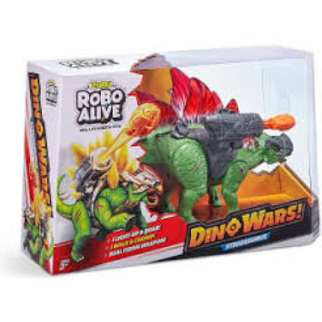 Figura de stegosaurus Zuru Robo Alive Dino Wars Figura de stegosaurus Zuru Robo Alive Dino Wars