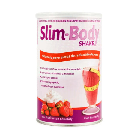 Slim Body Shake Frutilla C/Chantilly 500g Slim Body Shake Frutilla C/Chantilly 500g