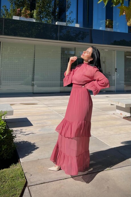 Vestido Moramay Rosa viejo