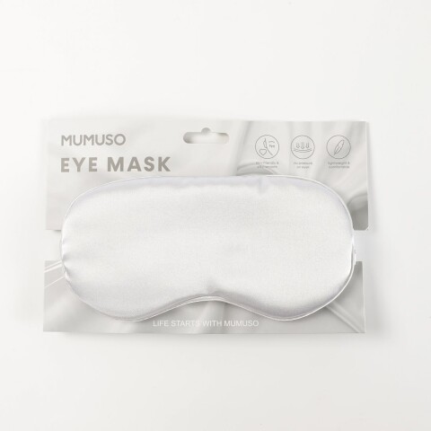 ANTIFAZ DE SEDA ESTILO MINIMALISTA - GRIS CLARO ANTIFAZ DE SEDA ESTILO MINIMALISTA - GRIS CLARO