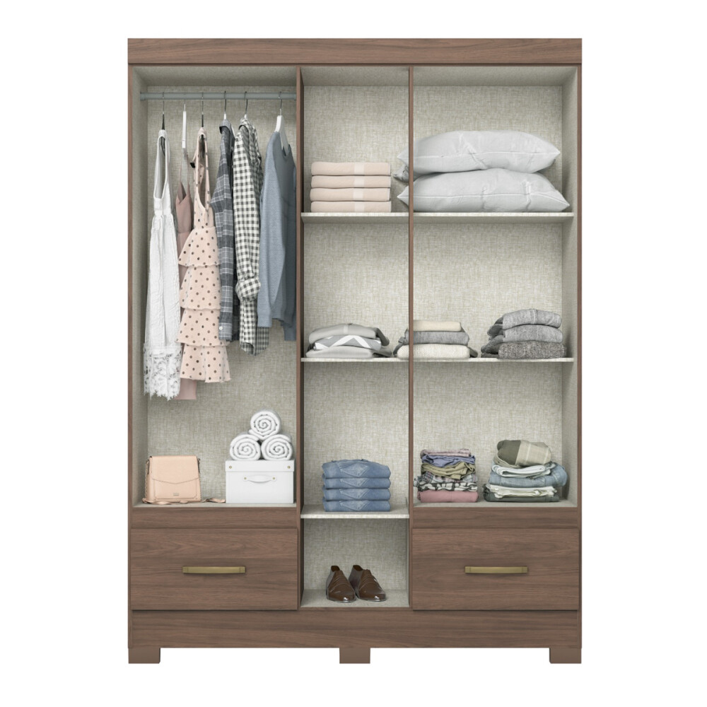 ROPERO 5 PUERTAS 2 CAJONES GUARDARROPA ARMARIO PLACARD CLOSET CON ESPEJO ROPERO 5 PUERTAS 2 CAJONES GUARDARROPA ARMARIO PLACARD CLOSET CON ESPEJO