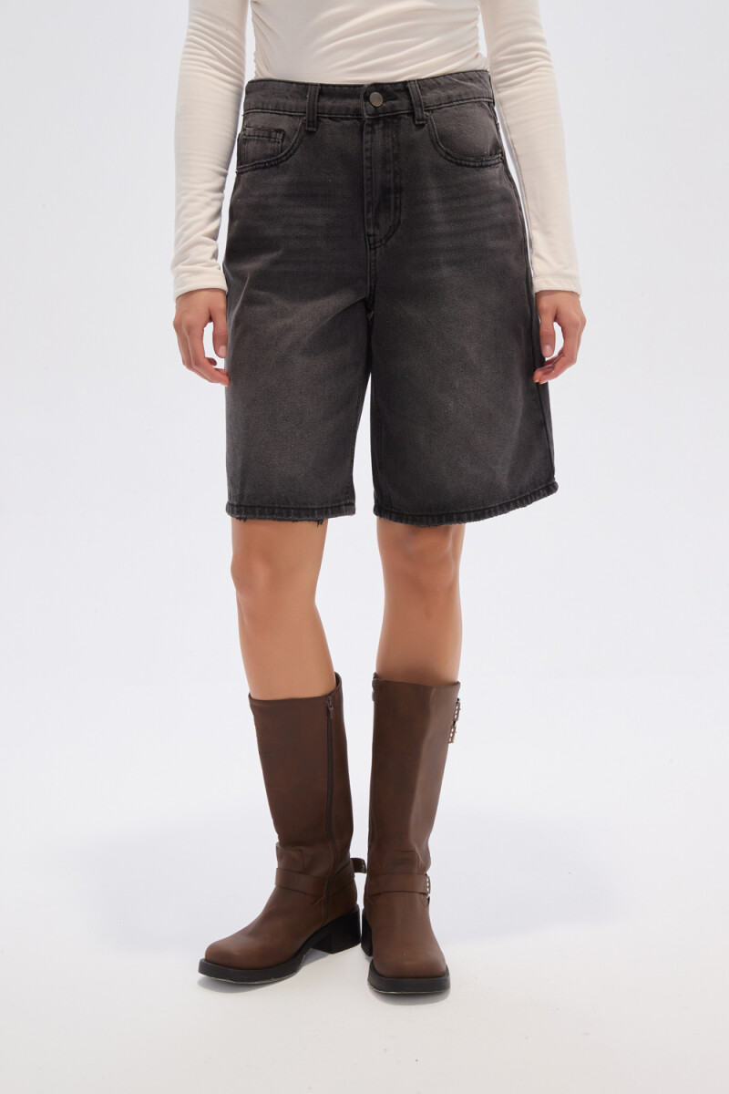 Bermuda Mileno - Gris Medio 