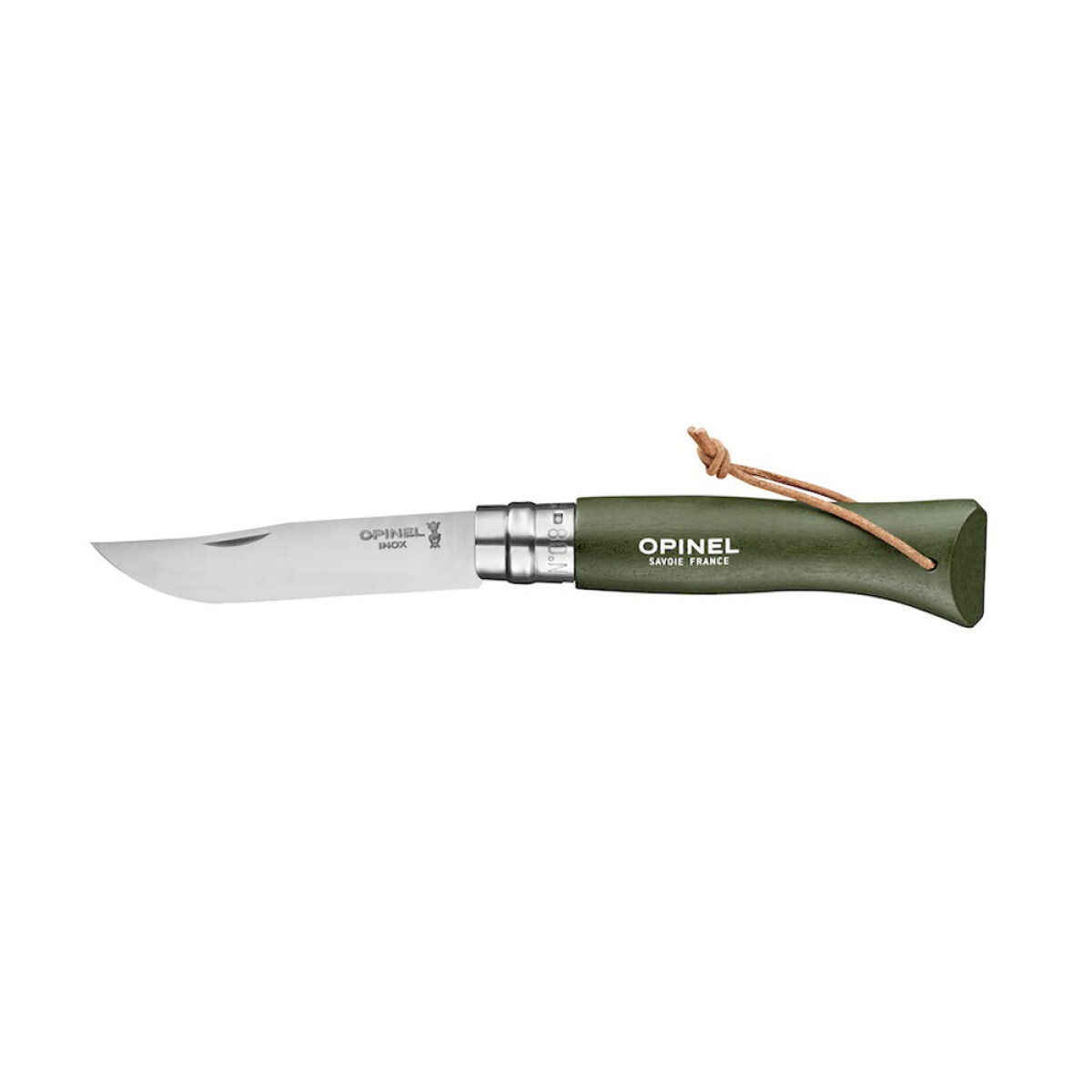 Navaja Opinel N8 Inox Kaki 