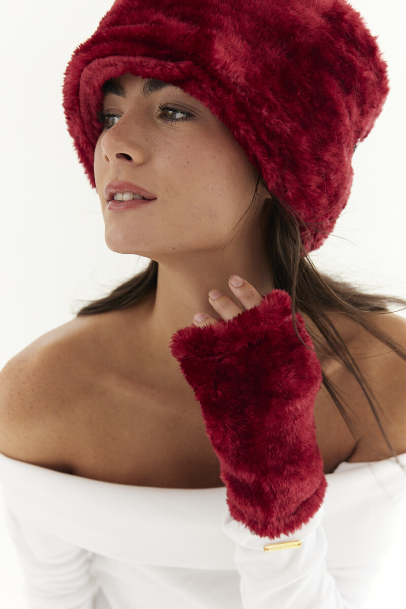 Guantes Mor - Bordo 