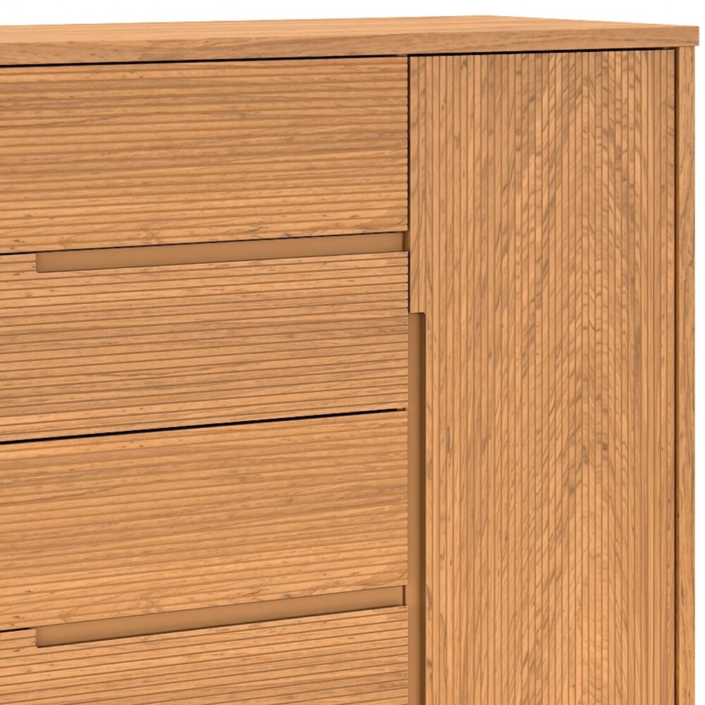 Cómoda Zapatera Concept - 4 cajones 1 puerta Marrón