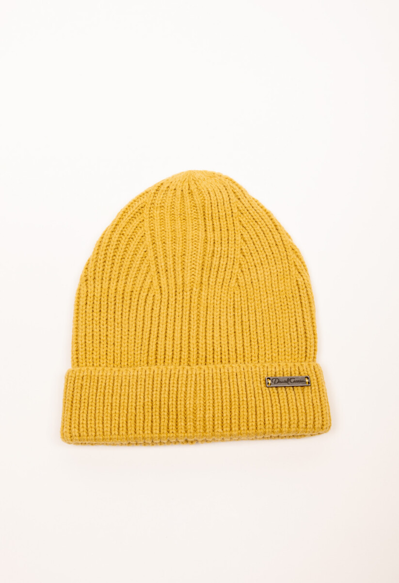 GORRO LORAND - Amarillo Oliva 