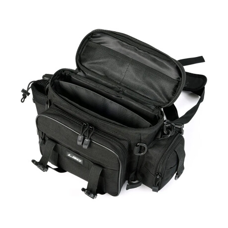 Bolso Táctico Multifunción Impermeable C/Múltiples Bolsillos Negro