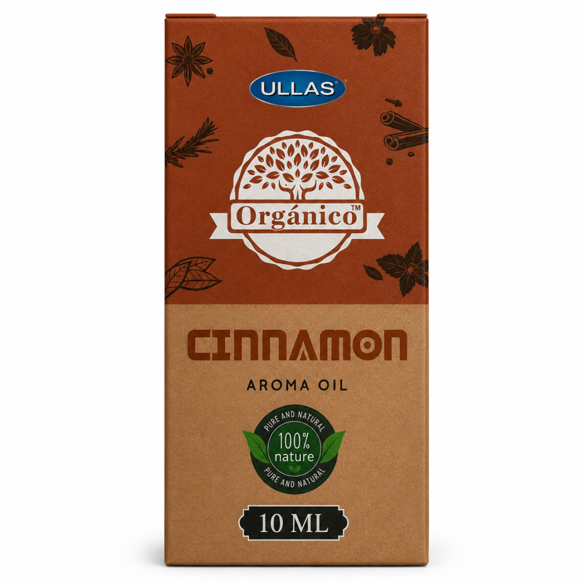 Aceite esencial orgánico ULLAS Canela 10ml 