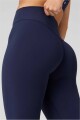 Pantalón Pureluxe High-Waisted Tlc Kick Flare Mujer Deep Navy