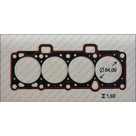 JUNTA LADA TAPA CILINDRO SAMARA 1.5 82MM ILLINOIS JUNTA LADA TAPA CILINDRO SAMARA 1.5 82MM ILLINOIS