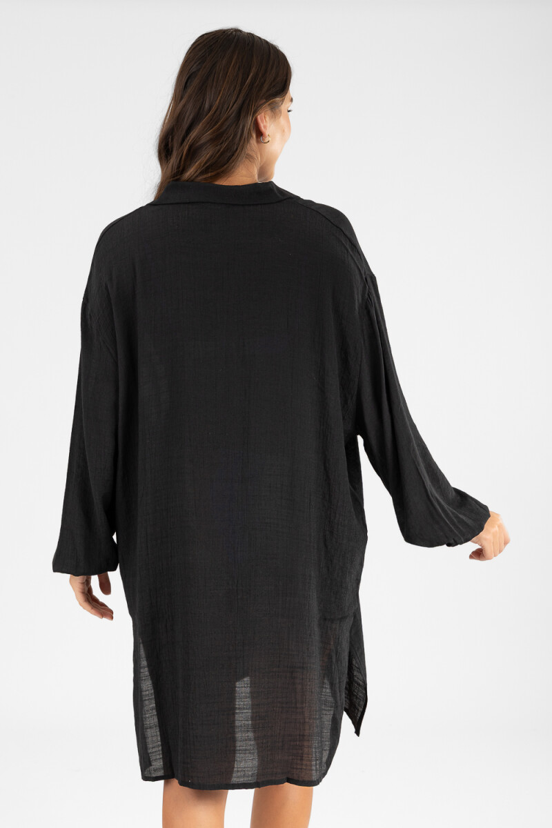 Camisola satin Negro