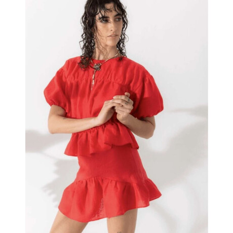 PRE VENTA Falda Ula Rojo