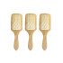 Cepillo de Pelo Madera Rectangular 25.5x8.3x1cm Cepillo De Pelo Madera Rectangular 25.5x8.3x1cm