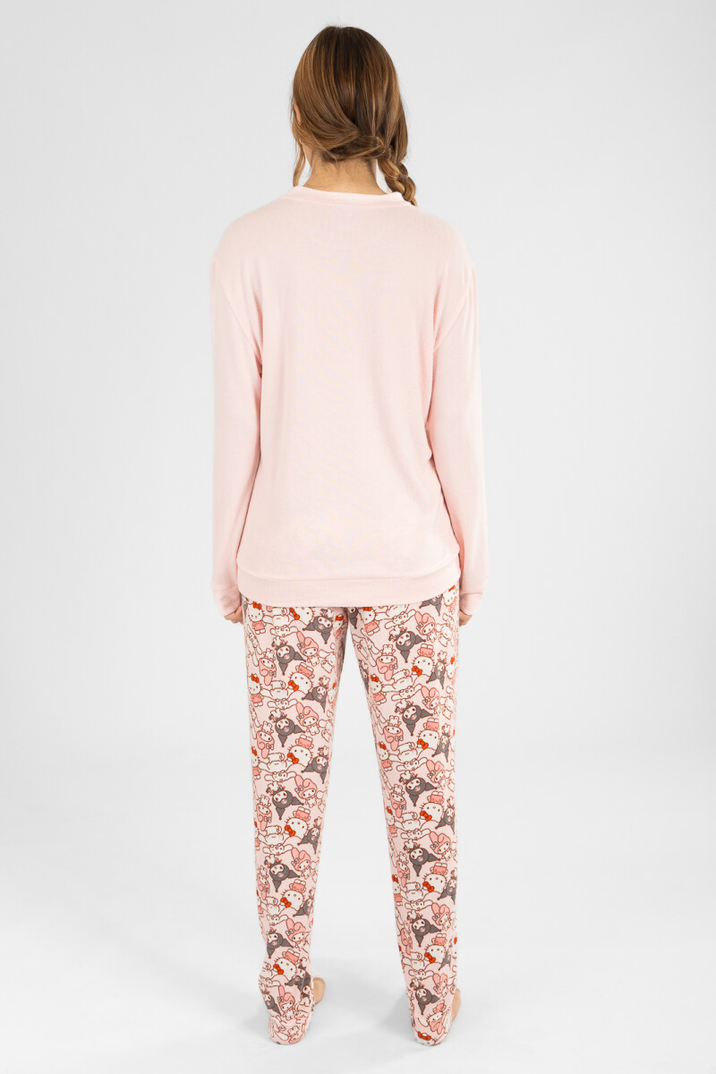 Pijama hello kitty hacci Rosado