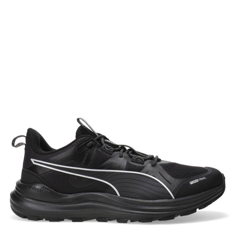 Championes de Hombre Puma Lite Trail Negro - Plateado