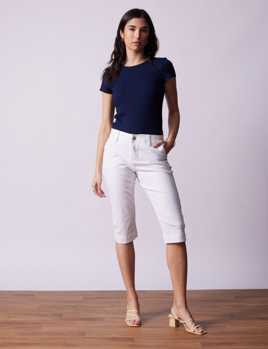Capri Jean Goddess - Blanco 