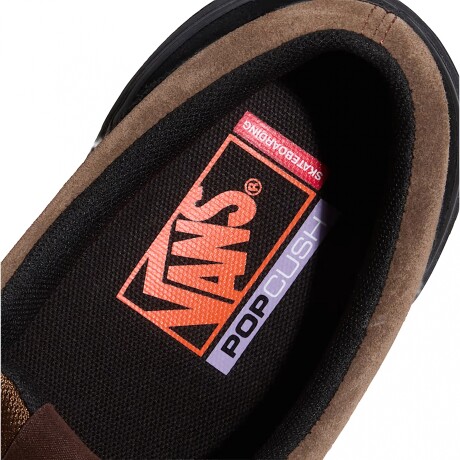 Championes Vans Skate Era Wafflecup Black Brown