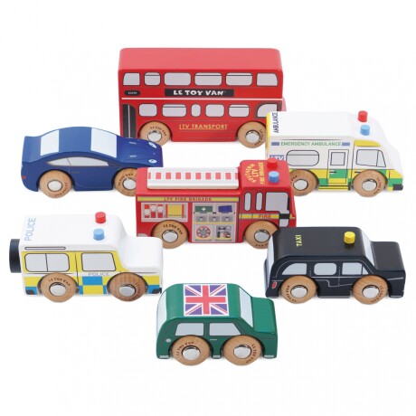 Vehiculos Ingleses 7pcs Vehiculos Ingleses 7pcs