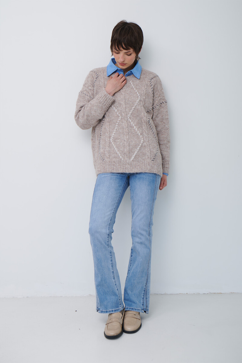 BUZO ZAG BEIGE