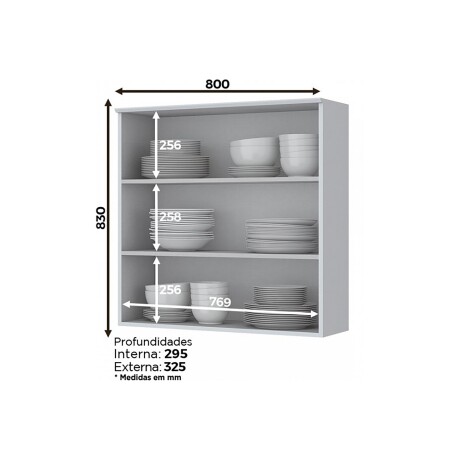 AEREO MDF BLANCO AMERICANA