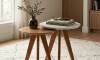 Mesa Lateral Classic - Conjunto - Línea Manhattan Blanco/Natural