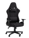 Silla gaming NIBE tela negro/negro Silla gaming NIBE tela negro/negro